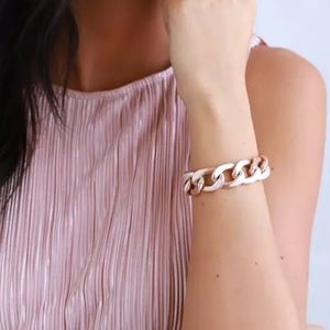 Rose Gold Chain Bracelet